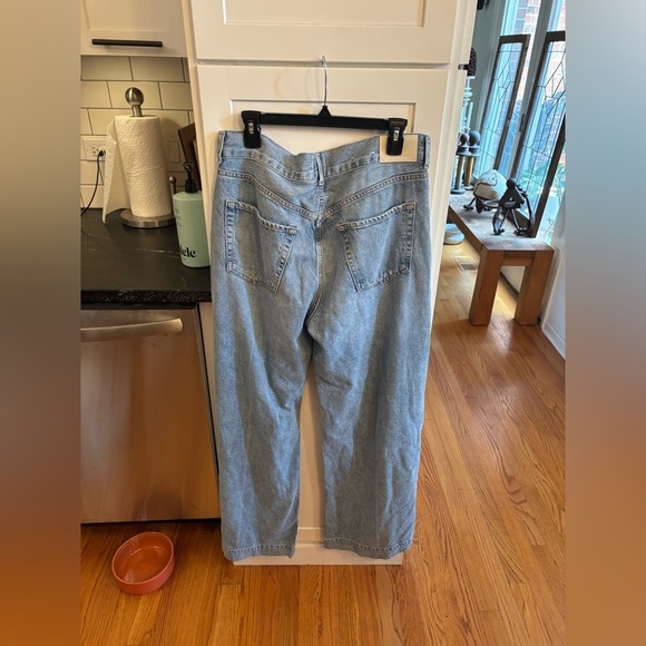 new Citizens of Humanity Beverly wide leg jeans in Lune light wash - Picture 5 of 9